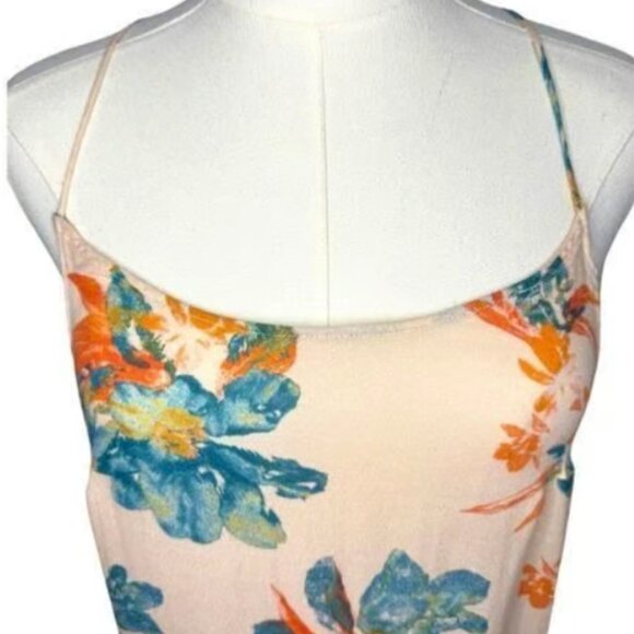 Free People Star Chasing Slip Maxi Dress – Hibiscus Combo – Women’s Medium - Picture 8 of 13